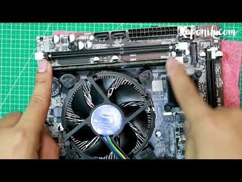 slot yang digunakan untuk memasangkan ram pada motherboard adalah...